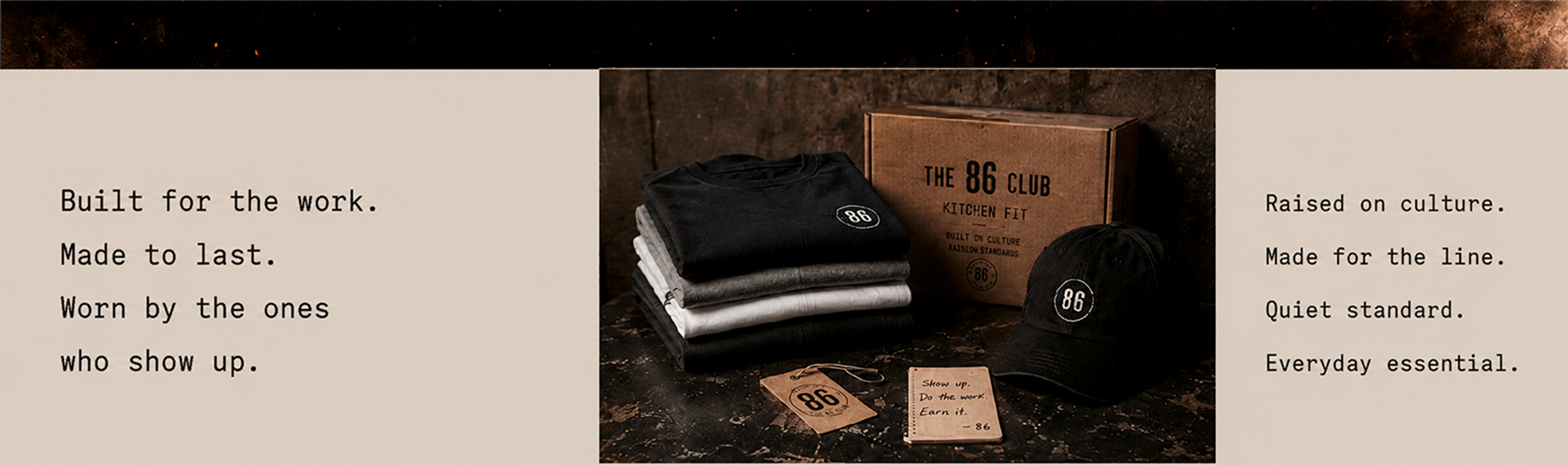 DROP 00 — Essentials collection feature